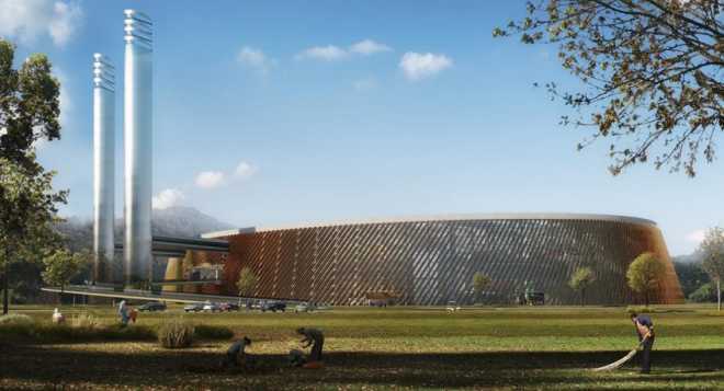 Датские архитекторы выиграли конкурс на лучший проект самого большого в мире завода по переработке отходов