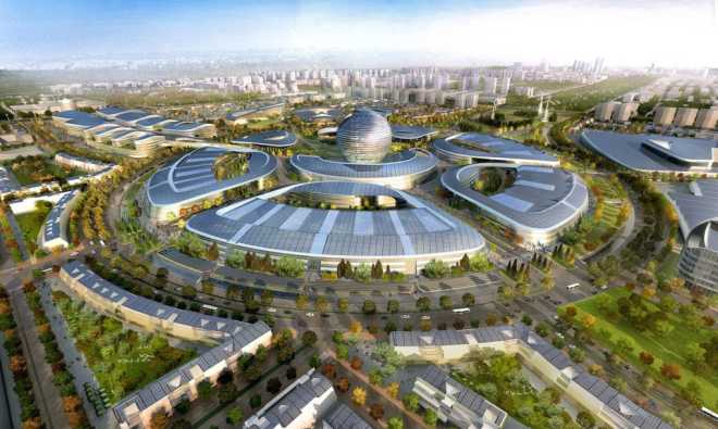 Продолжается строительство городка «Энергия будущего» для Экспо-2017 в Казахстане
