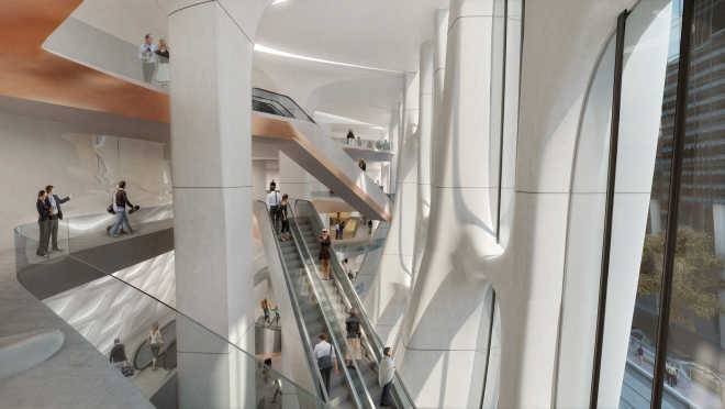 Zaha Hadid Architects проектируют для Мельбурна «башню» высотой 178 метров