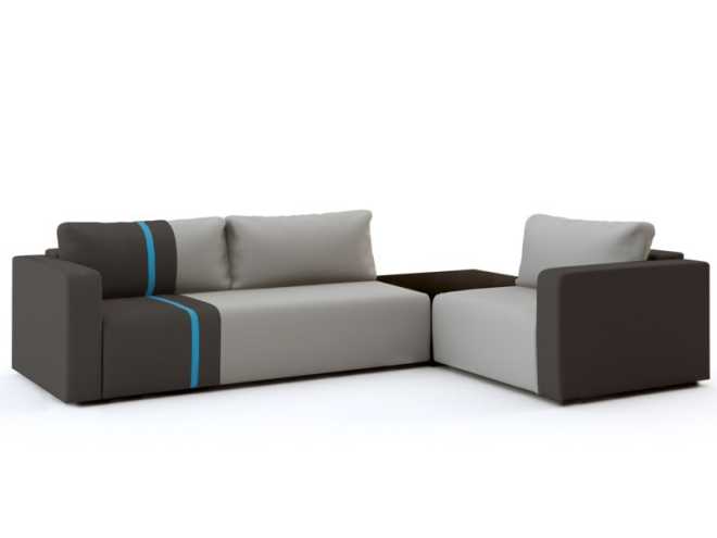 Угловые диваны со столиком: от минимализма до роскоши