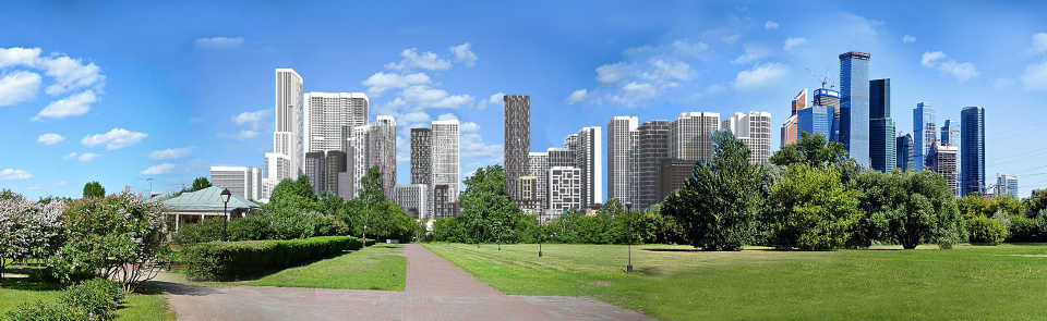 Рядом с Москвой-Сити построят новый комплекс жилых небоскребов