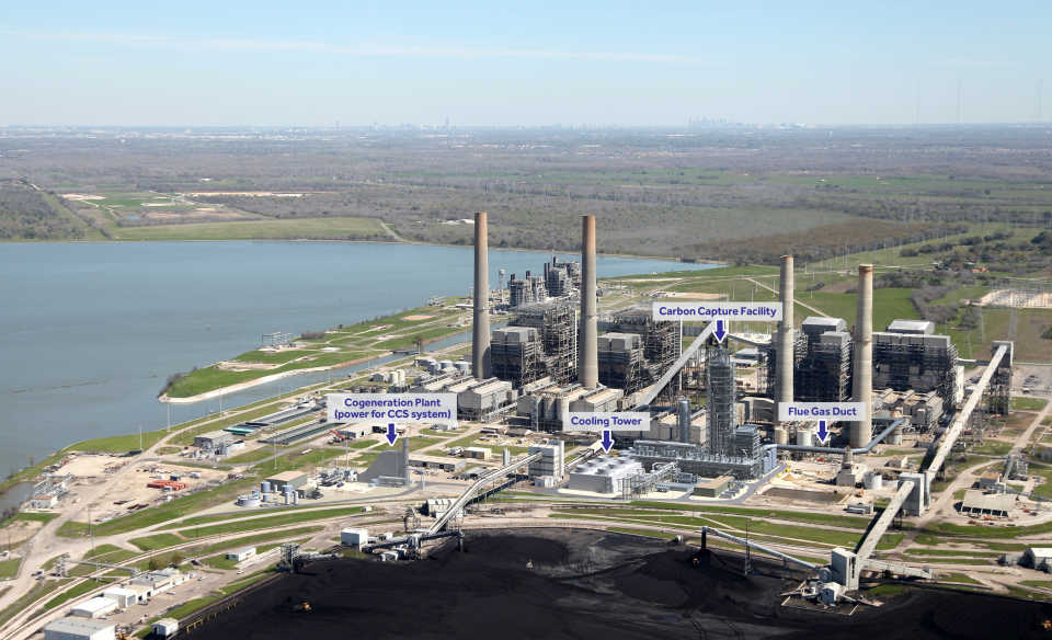 На электростанции в Техасе скоро начнет работать революционная установка для улавливания углерода стоимостью $1 млрд 