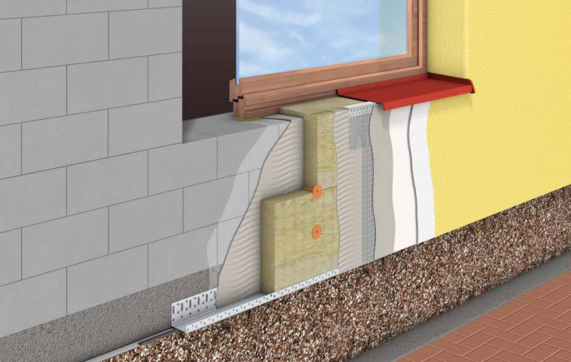 Мокрый фасад: необходимые материалы и правильный монтаж