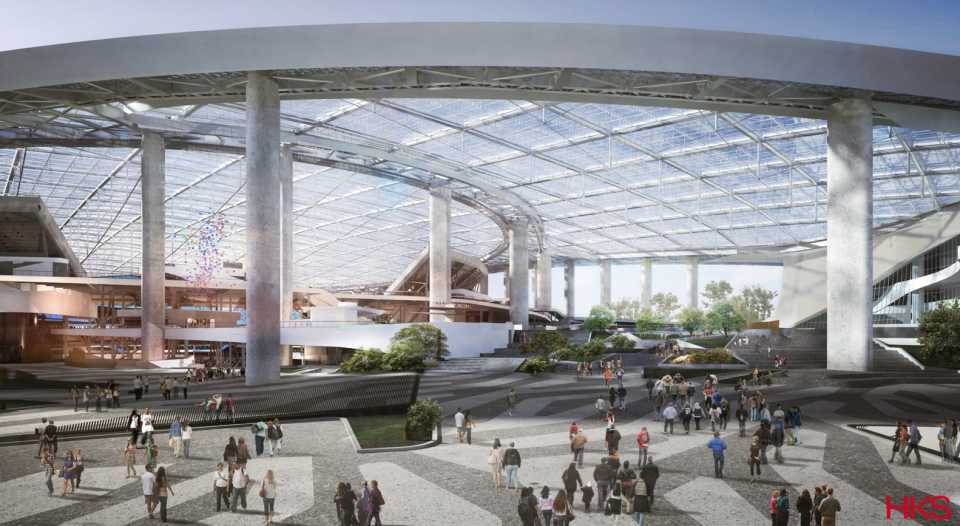 Самый большой стадион НФЛ будет построен в Лос-Анджелесе по проекту HKS
