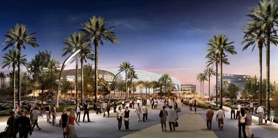 Самый большой стадион НФЛ будет построен в Лос-Анджелесе по проекту HKS