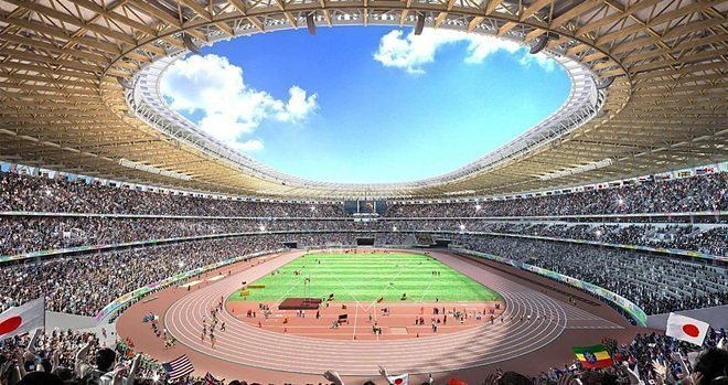 В Токио началось строительство олимпийского стадиона по проекту Кенго Кумы к Играм 2020 года