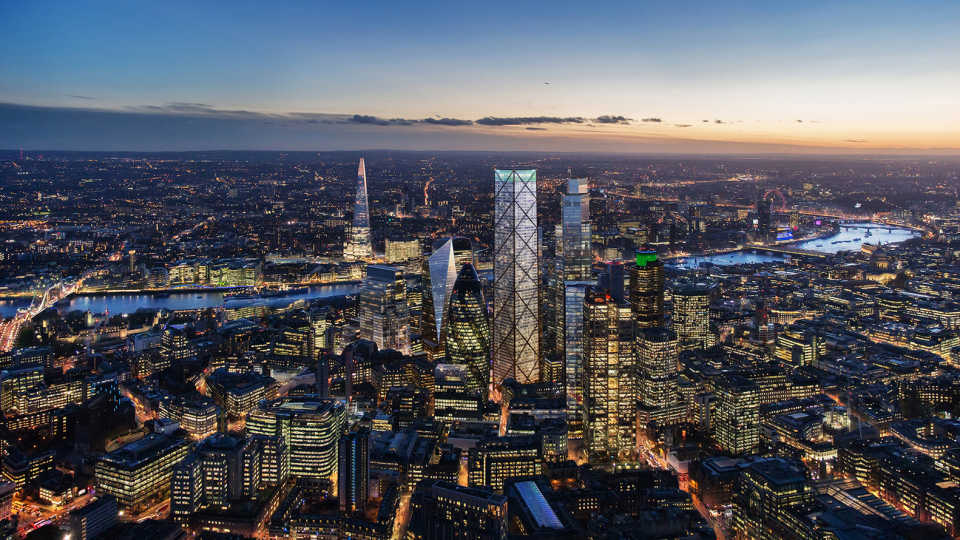 Проект 73-этажного небоскреба, предложенный Eric Parry Architects, одобрен муниципалитетом Лондона