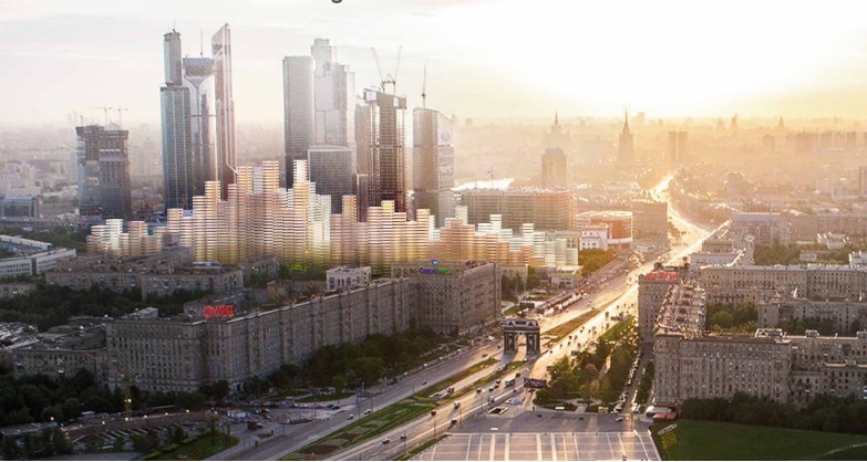 Кенго Кума представил проект жилого супер-комплекса для Москвы