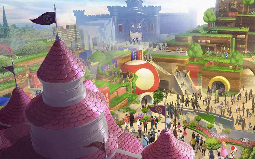 Universal планирует открыть три тематических парка Super Nintendo World