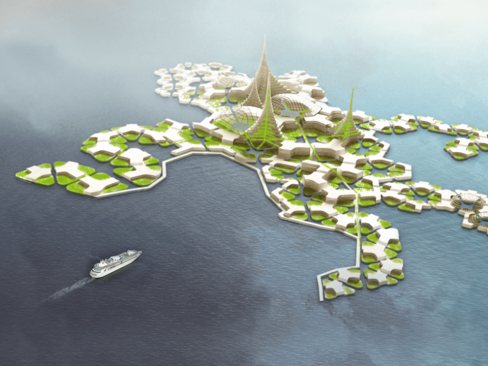 Компания из Сан-Франциско планирует построить плавающий город во Французской Полинезии