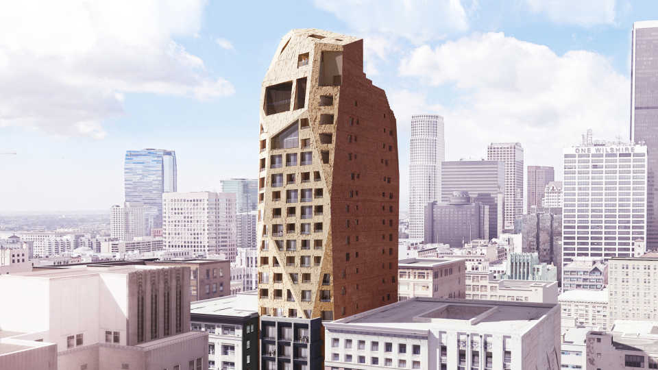 ASAP строит в Лос-Анджелесе отель в форме скалы