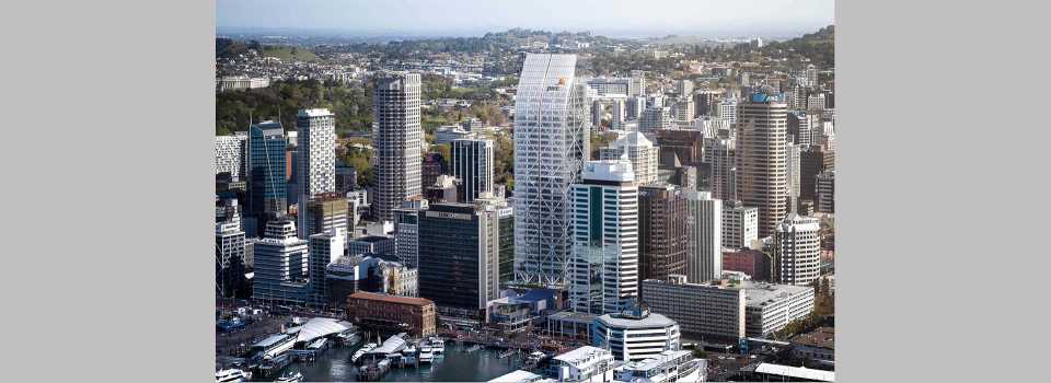 В Окленде (Новая Зеландия) будет установлен башенный кран высотой четверть километра