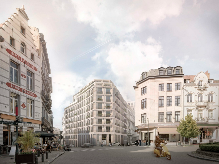 MLA+ выиграла контракт на крупный проект реконструкции исторического центра Брюсселя