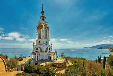 Главгосэкспертизой одобрен проект берегоукрепления участка у храма-маяка св. Николая в Крыму