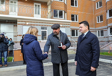 Квартиры в двух домах «СУ-155» в Звенигороде переданы 340 семьям