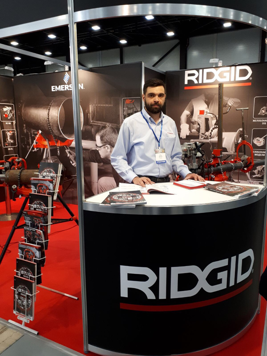 RIDGID представил инструменты и аксессуары на выставке Welding-2018