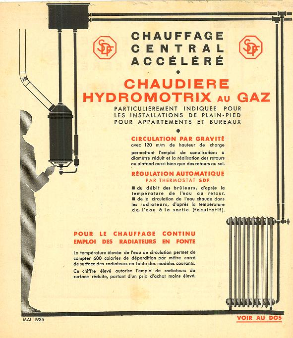 Первому французскому настенному газовому котлу – 70 лет