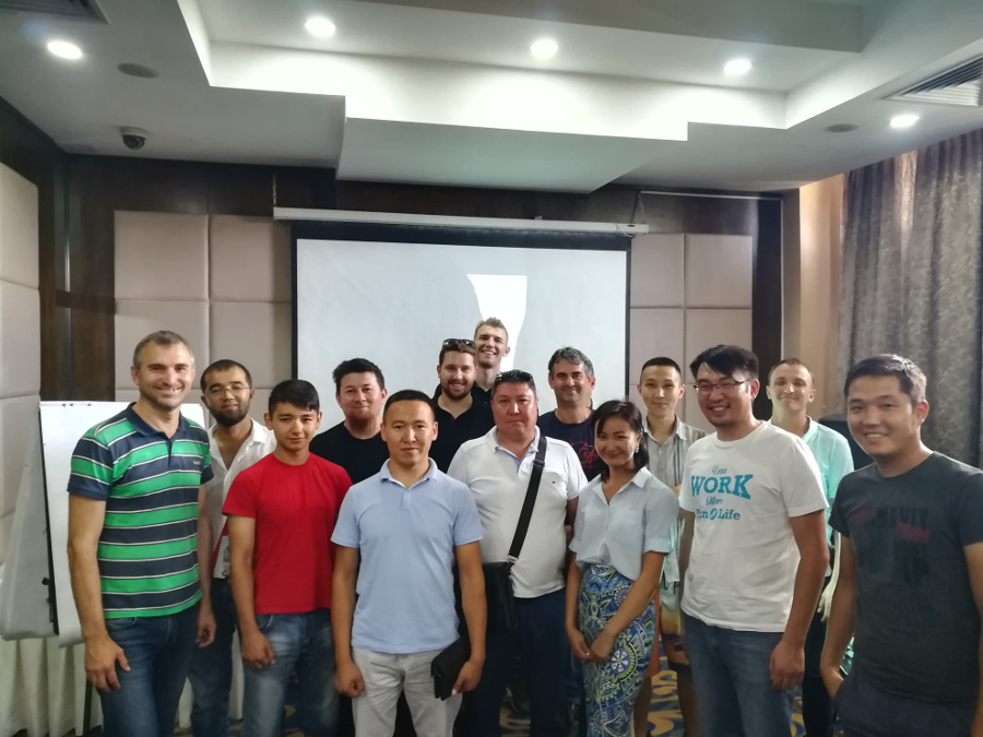 Учебный центр profine RUS провел тренинги для партнера в Бишкеке