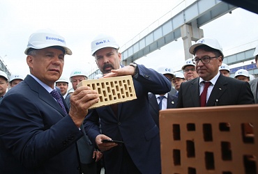 В Республике Татарстан открыт современный домостроительный комбинат