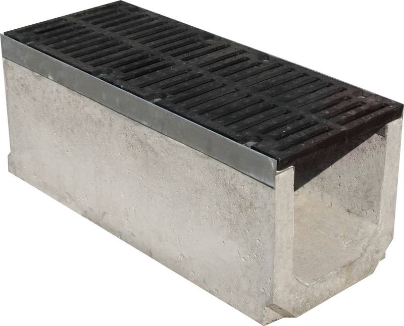 Как изготавливают бетонные водоотводные лотки?